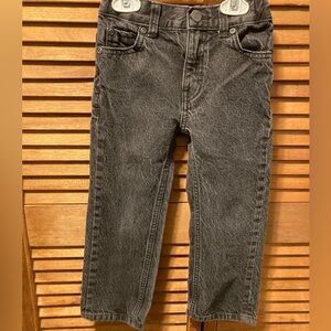 Carters Classic Black/Grey Denim Jeans
